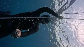 Freediving Training Day 1: Line training/Free Immersion