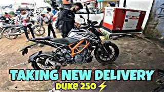 New KTM Duke 250 BS6 | Delivery + First Impression 🔥| FKN 🚀 Duke 250 🥵