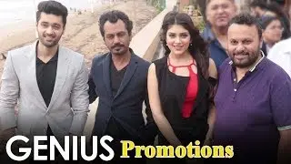 Genius Movie Promotions | Utkarsh Sharma, Nawazuddin Siddiqui, Ishita Chauhan, Anil Sharma