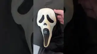 Custom Gen 2 ghostface mask modified to look more like a Gen 1