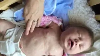 Prototype of full body silicone baby Amie hand sculpted by Olga Romanova of Roma Doll Studios