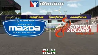 Advanced Mazda MX-5 Cup by Heusinkveld | iRacing 2025 Season 3 | Race 8/12 - Circuit Zolder