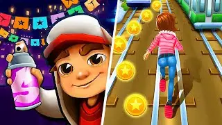 Subway Surfers против Subway Princess Runner, Новое обновление Subway Surfers: Хэллоуин в Мексике...