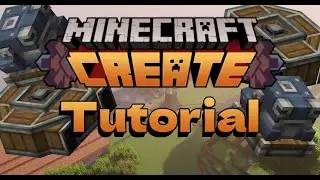 Minecraft Create Tutorial 01 Alles rund um Frogports und Liefersysteme