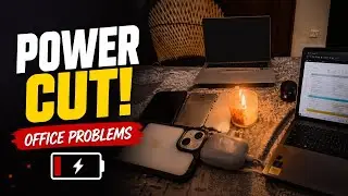Power Cut During Office Hours 😩 | Heavy Rain Trouble in Noida | The Yagyev Vlogs