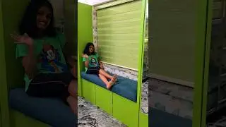 #Tiyakutty #AdviKutten #DreamRoom #Makeover Video #GreenColourTheme #BunkBed #MakeUpTable💄