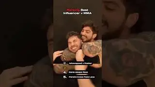 Ranking Best Influencer vs MMA Fighter Moments
