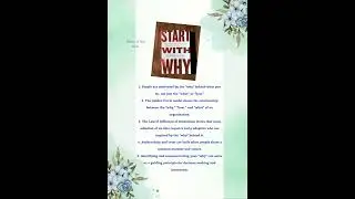start with why book points