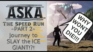 ASKA Speed Run Part 2: Can we have 40 VILLAGERS BY WINTER??