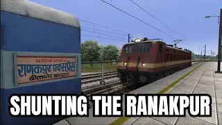 The Intriguing Night Duties of FLG's #wdm3d Revealed: #Shunting #14708 Ranakpur Express +Loco Change