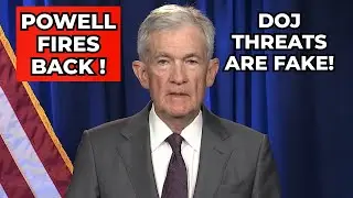 JEROME POWELL's Bombshell 🚨Is Trump Weaponizing the DOJ Against the Fed?