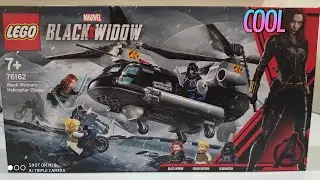 Fast Build: 76162 LEGO Marvel Black Widow's Helicopter Chase