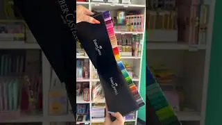 Este es el set de tus sue&ntilde;os! 50 marcadores punta pincel #plumones #fabercastell #colores #parati