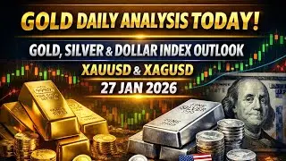 Gold Daily Analysis Today | Gold, Silver & Dollar Index Outlook | XAUUSD & XAGUSD | 27 Jan 2026