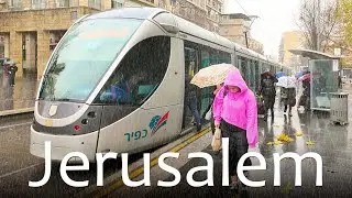 🔴Иерусалим сегодня — солнце, дождь и сильный ветер!