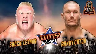 WWE Randy Orton V/s Brock Lesnar (SUMMERSLAM) 2019