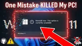 Don't Make This Windows Debloat Mistake! ❌ PC is Broken, How Can I Save My Data?
