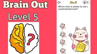Brain Out level 5 SOLUTION