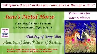 June's  2024 Metal & Fire Spiritual energy