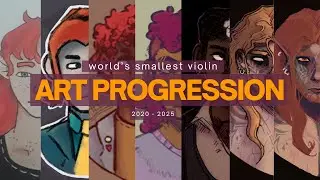 World's Smallest Violin - Art Improvement Meme (Progression 2020-2025)