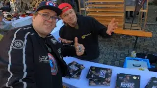 Justus K&ouml;nig J.K trifft den TV Star Axel Schmitt Fernsehb&auml;cker beim Herbstfest Gerolzhofen 2022