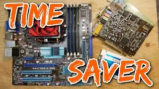 How to quickly test a lot of hardware. Bringing Creative Sound Blaster back to Live!