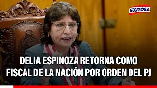 🔴🔵 Delia Espinoza regresará como fiscal de la Nación: JNJ tiene 5 días para acatar orden del PJ
