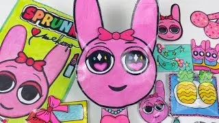 SPRUNKI | PinKi Blind bag $1 vs $100 challenge. DIY Skincare + Makeup 💄.