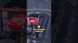 TOP 5 Worst Vehicles You Can be in The Cars Universe... 😳 #shorts