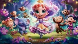 Dugi Dugi Dam Dam &ndash; Colorful Animated Baby Song for Kids | FancyDancy