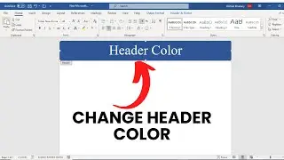 How to Change Header Color in MS Word