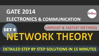 GATE ECE Network Theory 2014 set 4 GATE ECE solutions- GATE ECE answer key- GATE ECE lectures- GATE