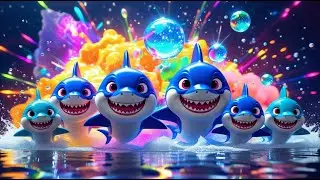 Baby Shark Power Song | Elemental Shark Family | Kids Dance & Doo-Doo Fun | Baby Beat Buddies