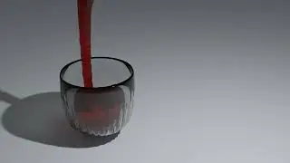 Simple Blender liquid simulation