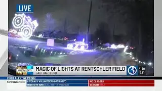 Holiday Lights take us to Rentschler Field in East Hartford