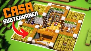 Tutorial: Casa Subterr&aacute;nea para Minecraft survival.