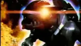 Quantasaurus Rex vs. Red Battlezord (Quantasaurus Battlezord