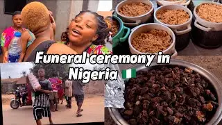 OUR PLANS WERE SHATTERED 🥲 || MY FATHER’s  FUNERAL CEREMONY IN NIGERIA 🇳🇬 