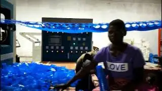 Africa disposable plastic cup production line.