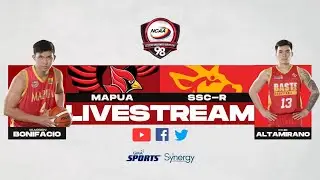 NCAA Season 98 | Mapua vs. San Sebastian (Men&rsquo;s Basketball Round 1) | LIVESTREAM