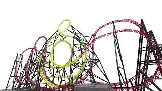 Infin8 - Intamin Launch Coaster - Vertigo Contest Winner! [NL2][60fps]