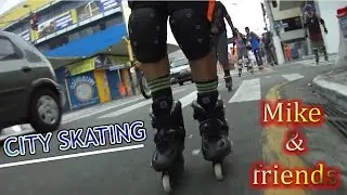 City Skating Mike & Friends - Patina&ccedil;&atilde;o na cidade - Inline Skating