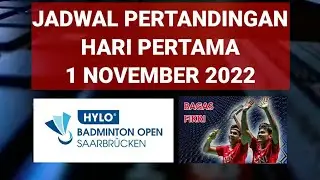 Jadwal pertandingan day 1 Hylo Open 2022 Badminton