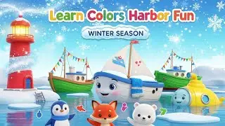 Learn Colors Harbor Fun ⚓🎨✨ | Kids Fantasy Song | Learn Colors by the Magical Sea