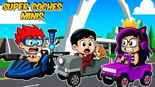 BATALLAS de SUPER COCHES MINIATURAS en BROOKHAVEN | Kori Roblox