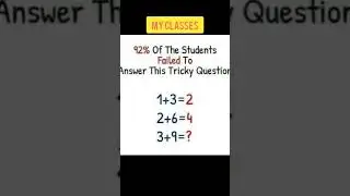ONLY FOR TOP BRAIN  | REASONING | MY CLASSES | MASTER YOUR LOGIC & ANALYTICAL SKILLS