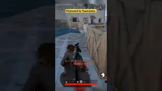 Eliminated by Teammate | Friendly Fire #shorts #pubg #pubgxbox #pubgpc #gaming #thewhitewolf