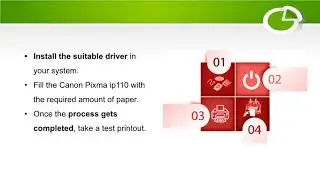 Canon Pixma IP110 Setup Guidance