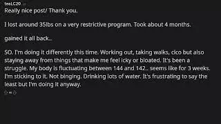 Weight Loss Isn't Linear