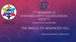 SOS Webinar: The Basics of Advanced IOLs